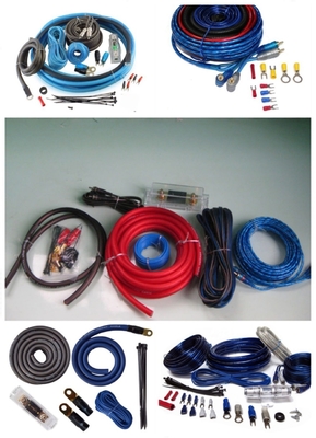 Laagspanningskoperversterker Draden Kabels Installatie Kit Kabel Draad OFC CCA
