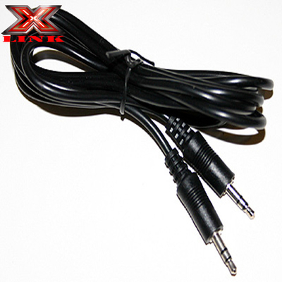Goud geplatte 2 RCA-audio-kabel van man tot man voor stereo luidspreker of subwooferconnector Type Geen