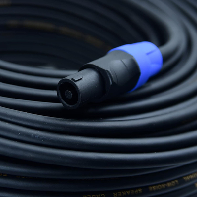 Twist Lock 2 Conductor Speaker Cable Professional 50FT Lengte voor audiotoepassingen