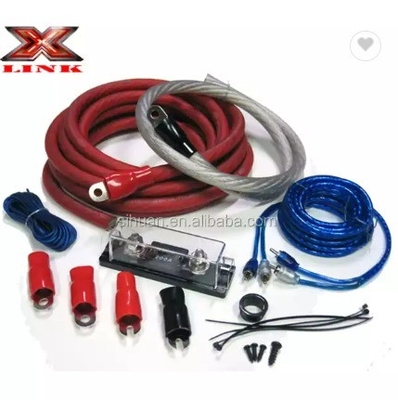 1128 Standaard 4 Gauge OFC CCA Complete Versterker Installatie Bedrading Versterker Kit voor Auto Audio