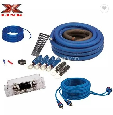 1128 Standaard 4 Gauge OFC CCA Complete Versterker Installatie Bedrading Versterker Kit voor Auto Audio
