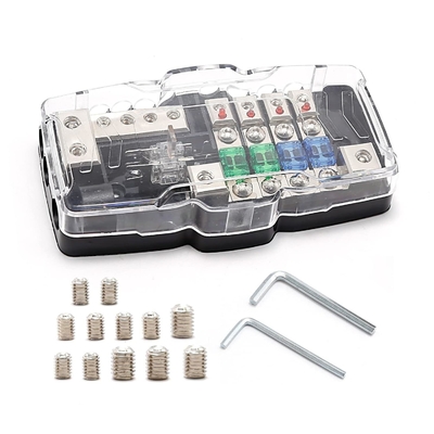 0 awg 12V Multifunctionele Mini ANL Fuse Box Distributieblok Voor Voertuigen