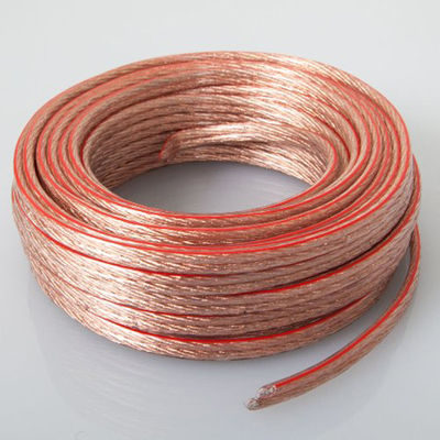 8.0mm Buitenste diameter OFC luidspreker Audio kabel Draad gemaakt met 99,99% zuurstofvrij koper