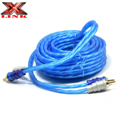 OFC 100% kopergeleider 2 kanaals RCA-audiocabel voor auto- en thuisaudioverbinding