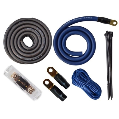 1500W Autoversterker Installeer Bedrading Kit Eéngeleider Stroomkabel en Veiligheidsholding Set