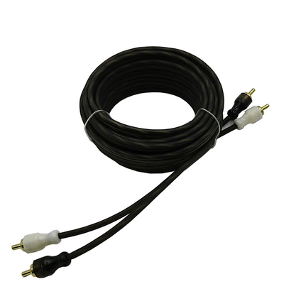 Oranje Isolatie 5.2 Meter 17 Voet Twisted RCA kabel AV voor Flexible Car Audio