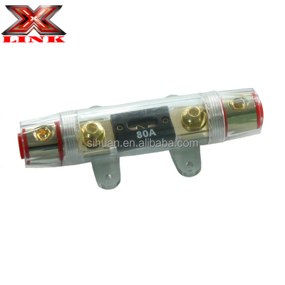 20A-300A AMP Car Auto DC Glas ANL Maxi AGU Mini Inline Fuse Holder Distributieblok