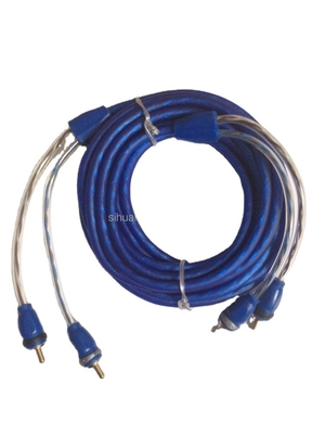 Soft PVC Jacket Koper RCA kabel met OFC geleider in elke kleur