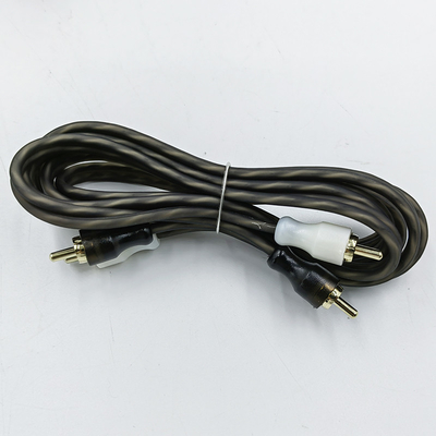 Soft PVC Jacket Koper RCA kabel met OFC geleider in elke kleur