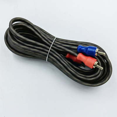 Soft PVC Jacket Koper RCA kabel met OFC geleider in elke kleur