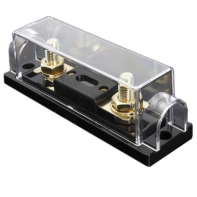 1/0 4 Gauge Car Professional ANL Fuse Holder Goud of nikkeldekt voor maximale bescherming