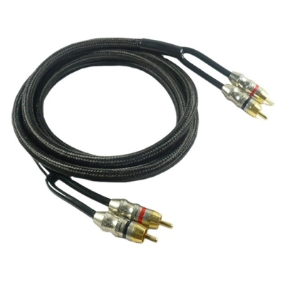 PVC Jacket RCA kabel AV voor Auto Audio en Home Audio Amp