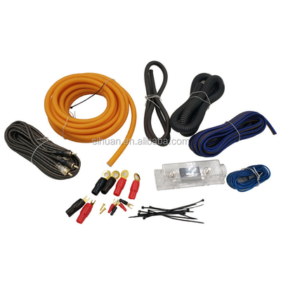 8 4 Gauge AWG Bedrading Kit voor Customized Outer Diameter Car Audio System op betaalbare prijs
