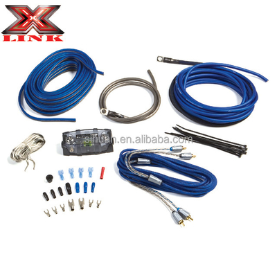 0 2 4 8 Gauge Sub Car Audio Amplifier Wiring Kit 1500 2500 3000 Watt met materialen