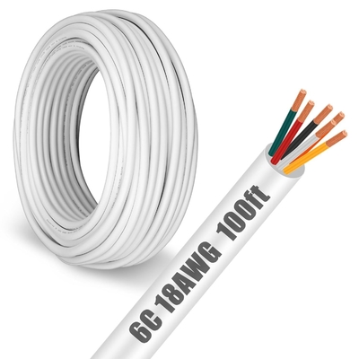 Versatile 14 AWG Stranded PVC geïsoleerde koperdraad voor laagspannings-LED-verlichting en automobiel