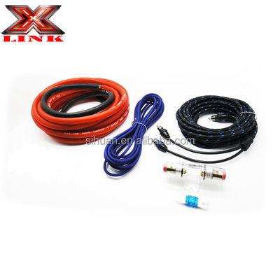 Soft PVC Jacket 2000 Watt 0GA Amp Bedrading Kit voor Audio Performance