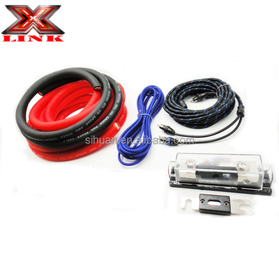 Soft PVC Jacket 2000 Watt 0GA Amp Bedrading Kit voor Audio Performance