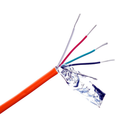 LSZH 8c brandmeldkabel met thermoplastische buitenmantel en siliciumrubberisolatie