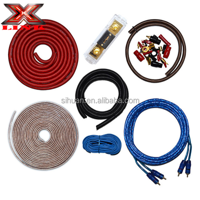 Soft PVC Jacket 4 Gauge Amp Wiring Kit voor op maat gemaakte vereisten