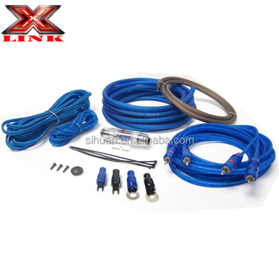 Soft PVC Jacket 4 Gauge Amp Wiring Kit voor op maat gemaakte vereisten