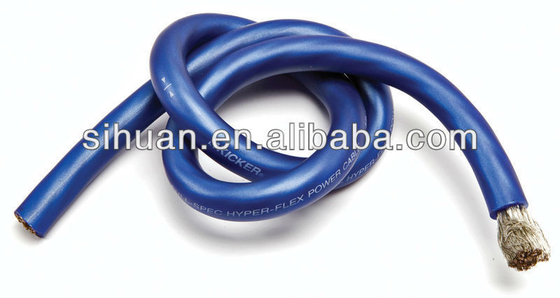 PVC-jas OFC CCA 2/0awg 1/0awg 2awg 4awg Voetkabel voor auto-audioversterker met PVC-isolatie