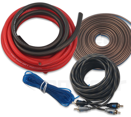 Voorraad 0/2/4/8 Gauge OFC/CCA Auto Audio Versterker Kabel Kits voor uw audio behoeften