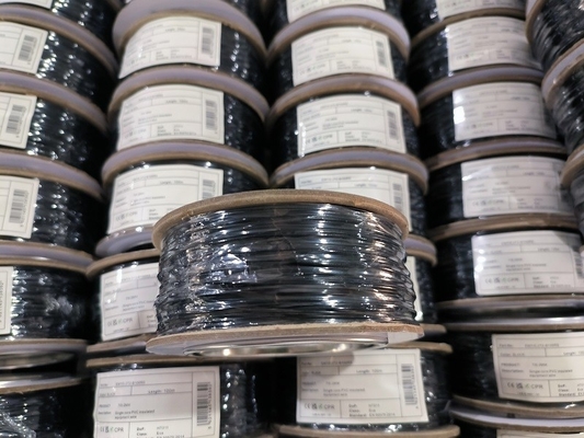 TINNED COPPER PVC Jacket UL1015 1007 Geïsoleerde apparatuur Kabel Hook Up Wire 0.5mm2 22AWG 26AWG 28AWG EN5075 2014