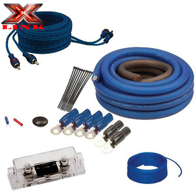 Upgrade uw auto audio systeem met onze professionele auto versterker bedrading kit op een