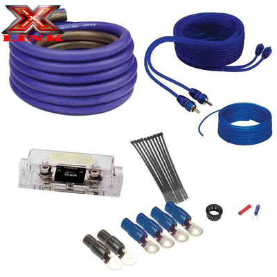 Upgrade uw auto audio systeem met onze professionele auto versterker bedrading kit op een