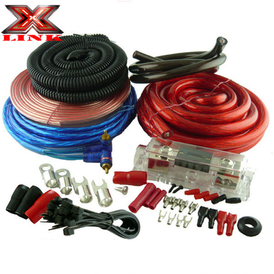 Upgrade uw auto audio systeem met onze professionele auto versterker bedrading kit op een