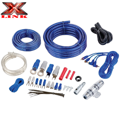 Stranded Conductor 4ga Amp Audio Amplifier Wiring Kits voor overhead installatie