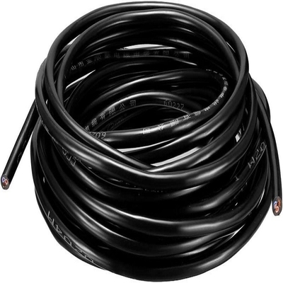 Industriële LED-verlichting 3-kernstroomkabel met PVC-isolatie en koperdrum 2,5 mm elektrische draad