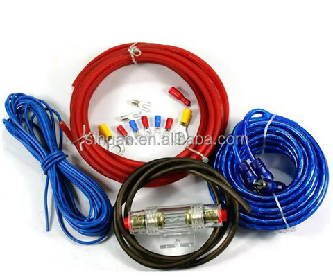 Hot Performance Double Shielded RCA-kabelkit voor professionele auto-audioversterker