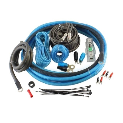 Vrouwelijke-vrouwelijke audiokabel en 4GA RCA-draad voor autoversterker