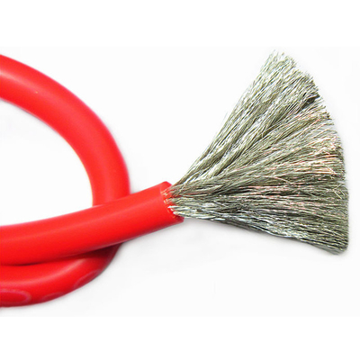 Hoogtemperatuur 300 °C Ultraflexibele zachte silicon rubber Jacketed Stranded Copper Wire voor zware industriële toepassingen