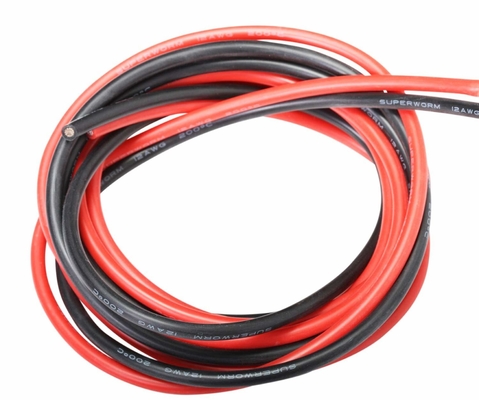 Hoogtemperatuur 300 °C Ultraflexibele zachte silicon rubber Jacketed Stranded Copper Wire voor zware industriële toepassingen
