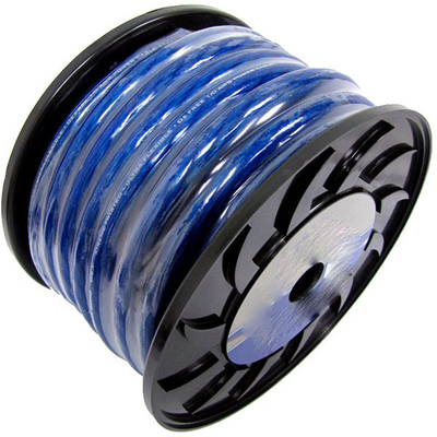 SAE J1128 Standaard 8AWG Transparante Rode Auto Audio Power Cable met ISO9001 Certificaat