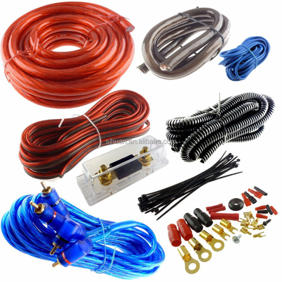 100% echte OFC-koper-rca-kabels voor auto-audio met lage spanning
