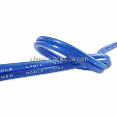 Man-vrouw BANANA Connector 10-20 Gauge OFC Auto Versterker Home Audio Speaker Draadkabel