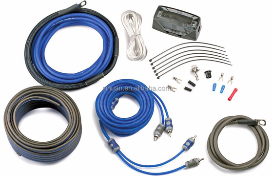 Luidspreker CCA/OFC Koperdraad 4/8 Gauge Car Amp Wiring Kit voor verbeterde signaaloverdracht