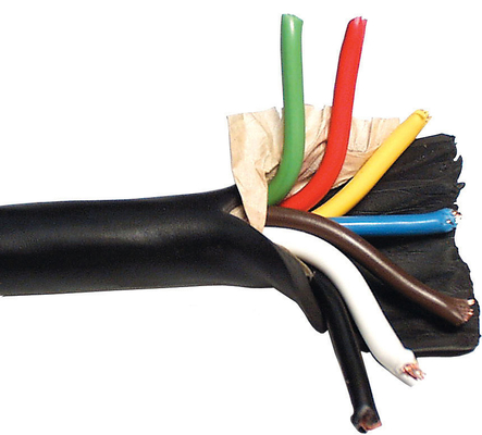 Geïsoleerde 14 ga-strengled conductor automotive kabel voor signaaloverdracht van een aanhangwagen