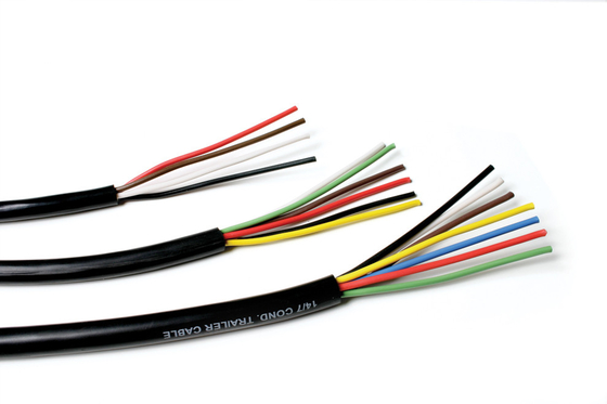 Kabel voor het aansluiten van opleggers met PVC-mantel en koperen geleider