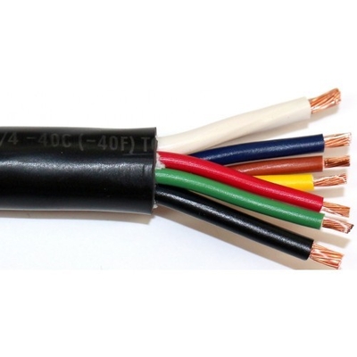 Kabel voor het aansluiten van opleggers met PVC-mantel en koperen geleider