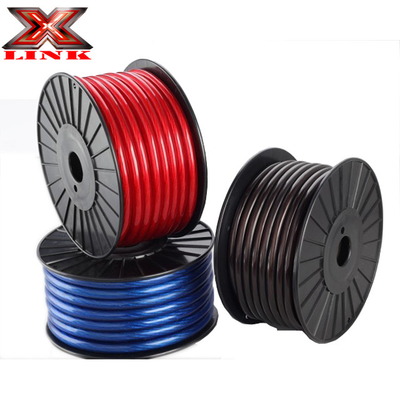 PVC jas 4 AWG OFC Auto Audio Power Wire in elke kleur Volledige Amerikaanse specificatie CEA-2015 Conform