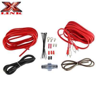 RCA Standard Wire Car Audio Cable Kit En auto amp bedrading kit Man Vrouw