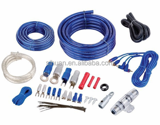 PVC Audio Copper Conductor Speaker Wiring Kit 8 meter