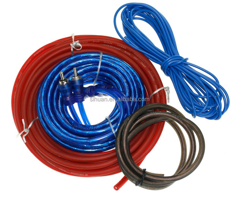 Aanpasbare kabelkleur en RCA-connectoren