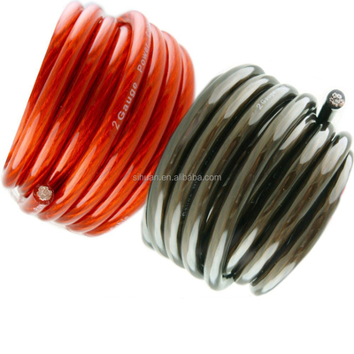 Ervaar verbeterd geluid met 2 GA AWG Flexible Translucent Speaker Wire Power Cable