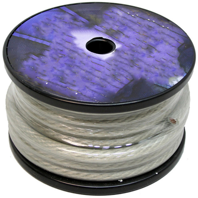 1/0 Gauge Oversized RED Power Ground Wire met isolatiemateriaal PVC en aantal geleiders 1
