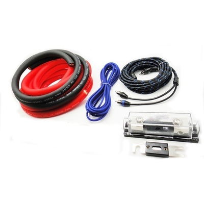 Automobiele draadkit met geïsoleerde 4 gauge auto-audio kabel en CCA of OFC geleider
